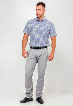 Сорочка мужская короткий рукав GREG 245/209/063/Z/1  фото 4