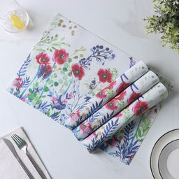 Салфетки сервировочные на стол Доляна «Мия», 4 шт., 30×45 см