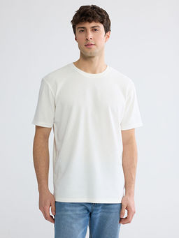 Bisiklet Yaka Dokulu Erkek Ti??rt