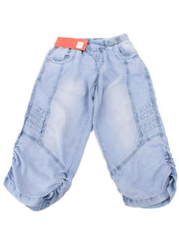 312 LT. BLUE Брюки капри женские - Fashion фото 3