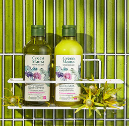 Бальзам-кондиционер Биоламинация от секущихся волос с морскими водорослями, 400 мл - Green mama фото 4