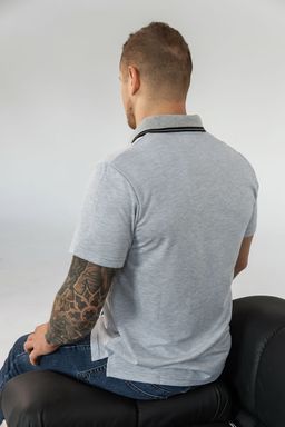 Спортивная футболка-поло Пике, 92% хлопок, 8% лайкра