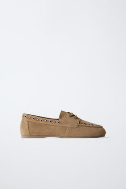N?UTICO TACHAS PIEL / Beige