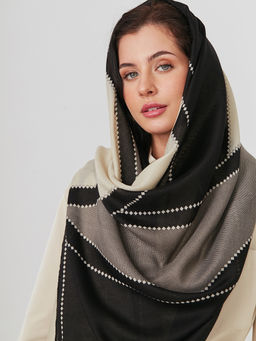 Большой, мягкий, тонкий и очень нежный двусторонний палантин - Tantino фото 7