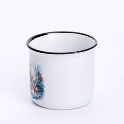 Кружка керамическая, новогодняя «Пусть мечты сбудутся», 450 мл