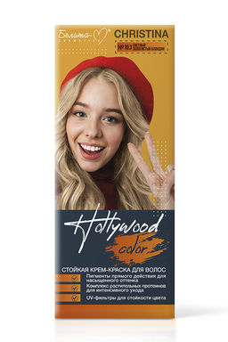 Белита-М Hollywood color Крем-краска № 10.3 Christina светлый золотистый блондин