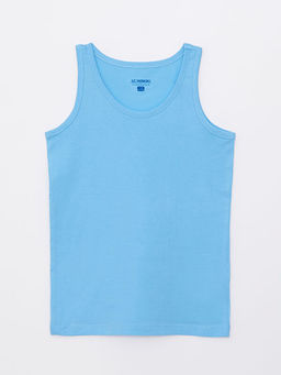 Bisiklet Yaka Basic Pamuklu Erkek ?ocuk Atlet 2li - Waikiki фото 2