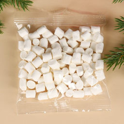 Подарочный набор новогодний Чудес и волшебства: горячий шоколад, маршмеллоу, термостакан