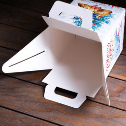 Цена за 5 шт. Подарочная коробка Новогодний сувенир, 12,4 х 13,4 х 15,6 см - Simaland фото 3