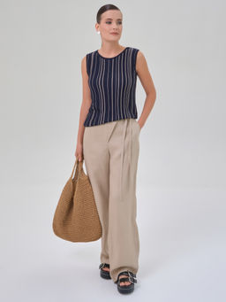 Блузка вязаная без рукавов - Stilla фото 8