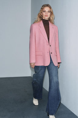 ZW COLLECTION LOW-RISE RELAXED JEANS - Zara фото 6