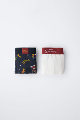 AGES 6-14 / 2-PACK OF THE SIMPSONS MATT GROENING BOXERS
