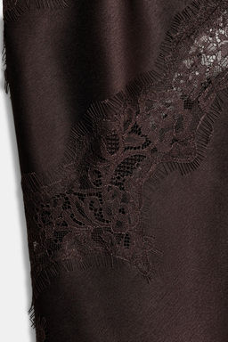ZW COLLECTION LACE CAMISOLE TOP - Zara фото 14
