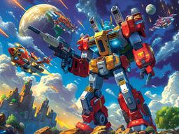 Puzzle 160 элементов "Супертрансформер" (УК160-1989)