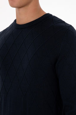 Erkek A__k Lacivert Kazak Sepette S_rpriz _ndirim - U.s. polo assn фото 7