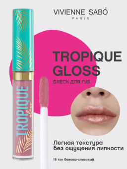 Vivienne Sabo Блеск для губ Tropique Gloss тон 18