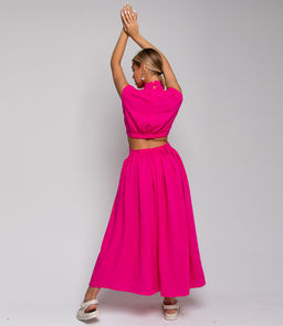 Платье #ОТЦ04002, фуксия - Dommod фото 9