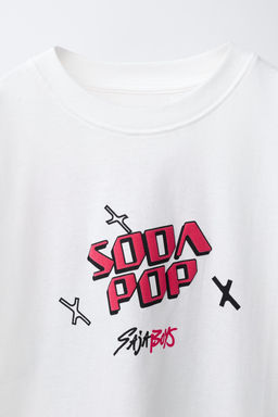 CAMISETA ESTAMPADA KPOP DEMON HUNTERS NETFLIX  / Blanco - Zara фото 3