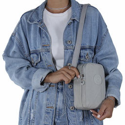 Сумка 8761MD l.gray Mindesa