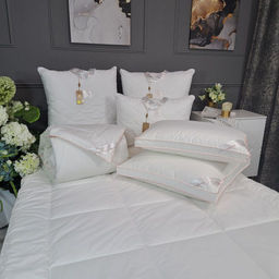 Одеяло 2х Premium Collection Testo (пудра) 200х220