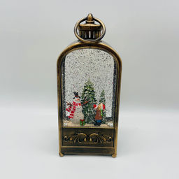 Новогодний декор Фонарь стекло - 23 см (арт. 23014A/23014B/23014D) в ассортименте - Ип лебедев о.ю фото 14