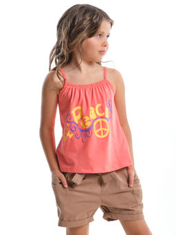 Футболка-топ UD 0061 коралловый