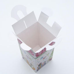 Цена за 5 шт. Подарочная коробка Акварельная серия. Подарок, 9,5 х 9,5 х 19,7 см - Simaland фото 4