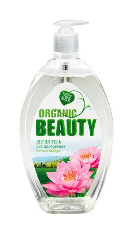 ОРГ.БЬЮТИ интим-гель 500мл Лотос и Бабук