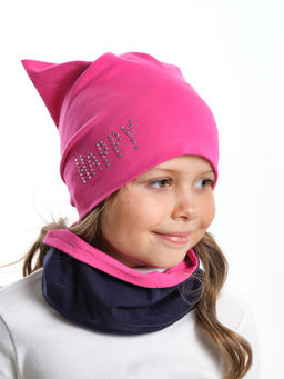 Комплект (шапка+снуд) UD 3024 малина - Mini maxi фото 2