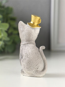 Фигурка «Кот в цилиндре», 9×3.5×4.5 см, МИКС