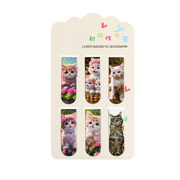 Набор закладкок для книг магнитных 6 штук МИКС Котята - Calligrata фото 7