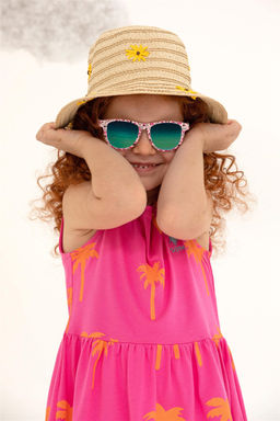 Розовое трикотажное платье без рукавов для девочки Неожиданная скидка в корзине - U.s. polo assn фото 2