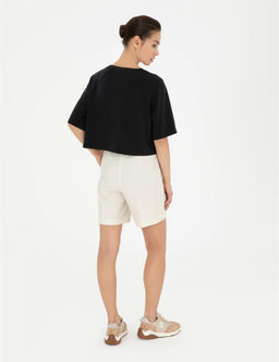 Ekru Rahat Kesim Bermuda _ort - Pierre cardin фото 4