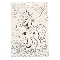 Полигональная аппликация Единорог - Школа талантов фото 5