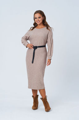 Платье AMORI 9810 бежевый