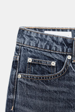 JEANS TRF MOM FIT TIRO ALTO / Marino - Zara фото 9