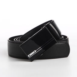 Ремень мужской Великан, ширина 3,5 см, автомат, цвет чёрный