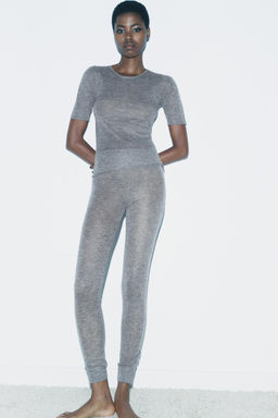 100% WOOL LEGGINGS