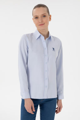 Kad_n A__k Mavi Uzun Kollu Basic G_mlek Sepette S_rpriz _ndirim