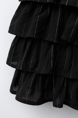 SHINY STRIPED BERMUDA SKORT - Zara фото 4