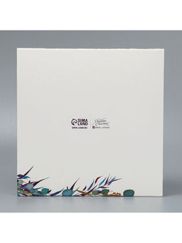 Цена за 5 шт. Коробка под 8 конфет и шоколад с ячейками, кондитерская упаковка, With Love 18×18×4 см