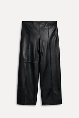 LEATHER TROUSERS WITH SEAM DETAIL 50TH ANNIVERSARY - Zara фото 8