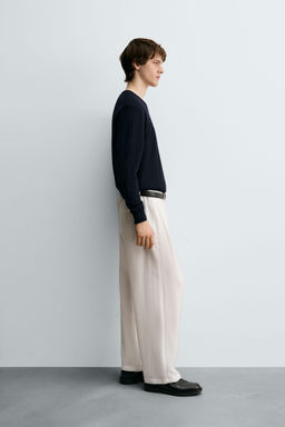 FLOWING TROUSERS WITH SIDE PLEATS - Zara фото 4