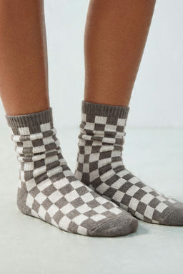 3-PACK OF CHECK LONG SOCKS - Zara фото 5
