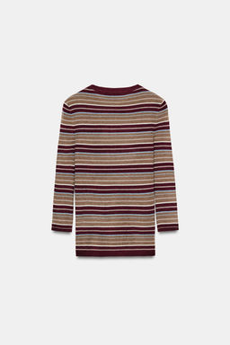 STRIPED KNIT JUMPER - Zara фото 4