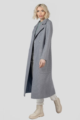 Пальто женское демисезонное (пояс) - El podio фото 2