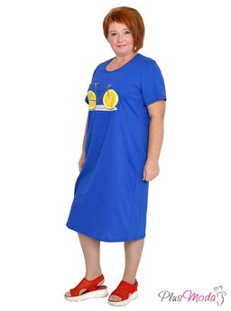 Платье Модель №1038 размеры 44-84 - Plusmoda фото 2