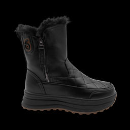 Ботинки на меху 812-2-1 черные