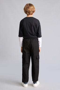 Pamuklu Gabardin Jogger Pantolon Erkek _ocuk - Defacto фото 5