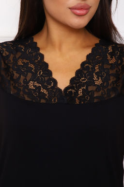 Пижама 375701 с шортами и топом домашняя с кружевами